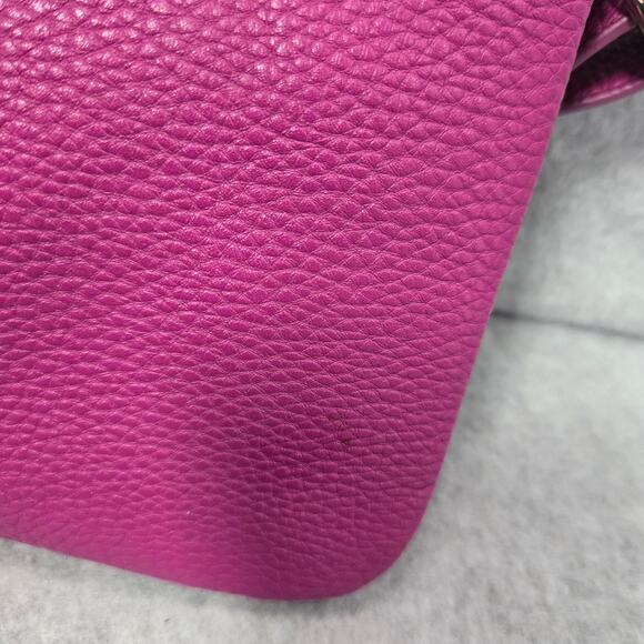 Jewell By Thirty One Magenta Pebbled Crossbody bag - Picture 3 of 11
